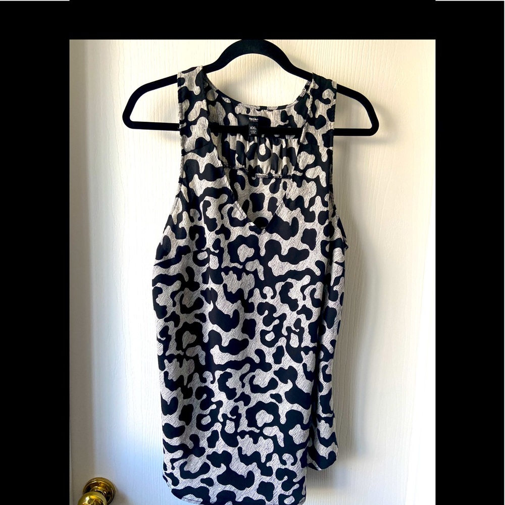 Mossimo  animal print halter top
